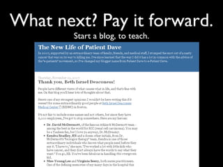 "Gimme my damn data!" - e-Patient Dave's keynote at Medicine 2.0 2009