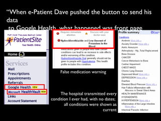 "Gimme my damn data!" - e-Patient Dave's keynote at Medicine 2.0 2009