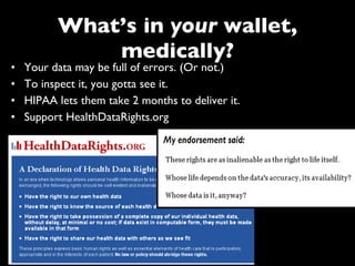 "Gimme my damn data!" - e-Patient Dave's keynote at Medicine 2.0 2009