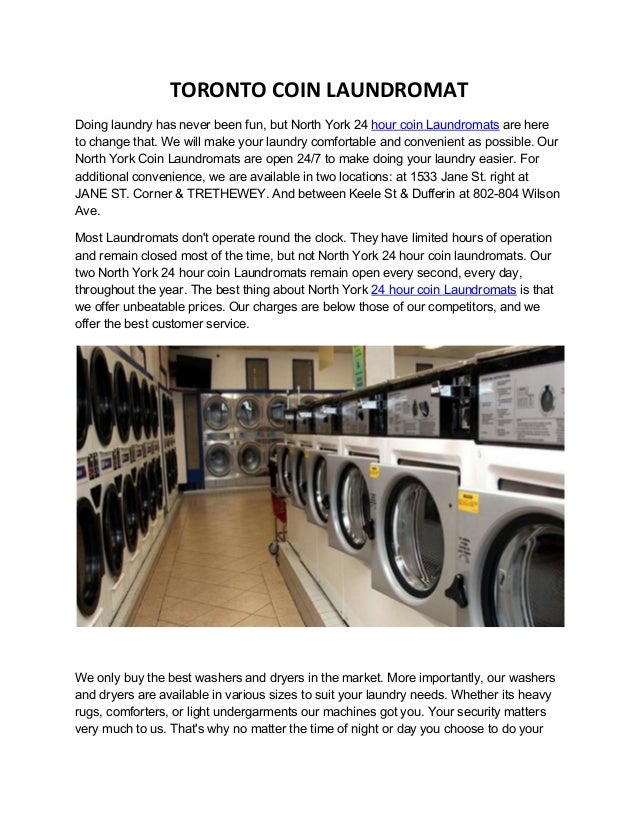 Toronto Coin Laundromat