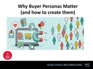 Why Buyer Personas Matter
(and how to create them)
 