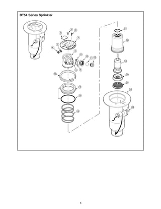 sportsturf irrigation Toro parts breakdown PDF