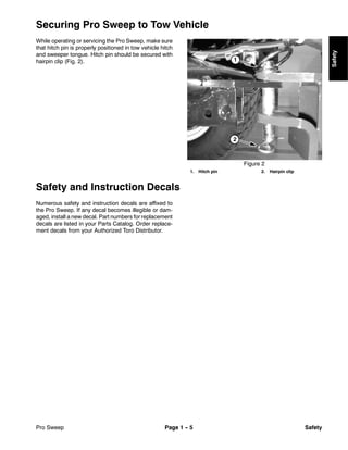 Toro pro sweep (model 07066) service repair manual | PDF