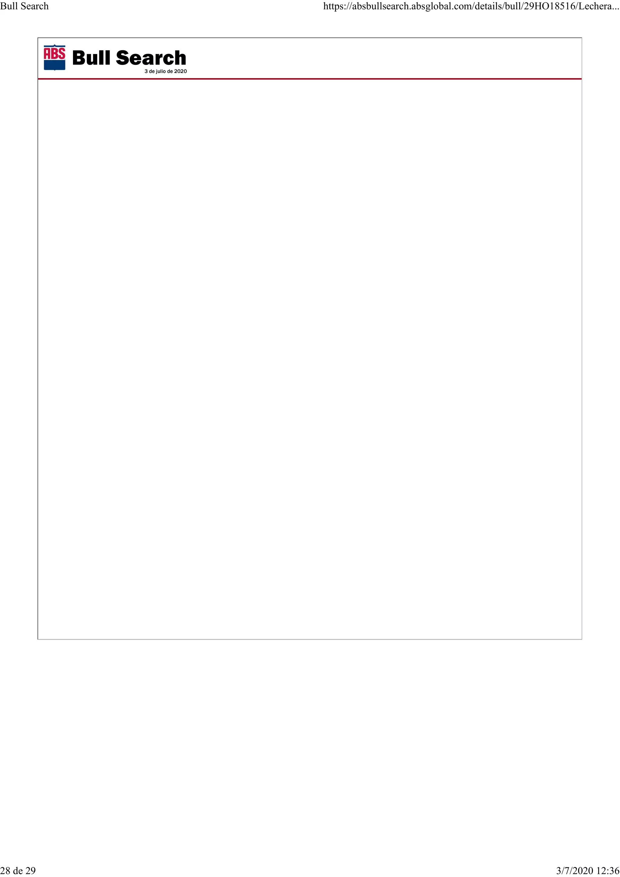 Toros Leche 2020. Genandes. Genética Bovina PDF