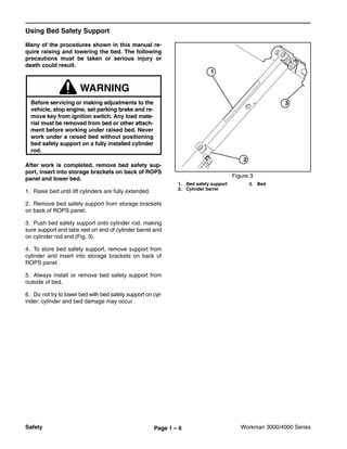 Toro workman 3000 series service repair manual sn 240000001 and above | PDF