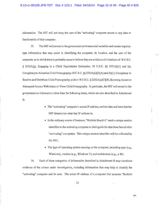 8:13-cr-00108-JFB-TDT Doc # 123-1 Filed: 04/16/14 Page 32 of 40 - Page ID # 826
 