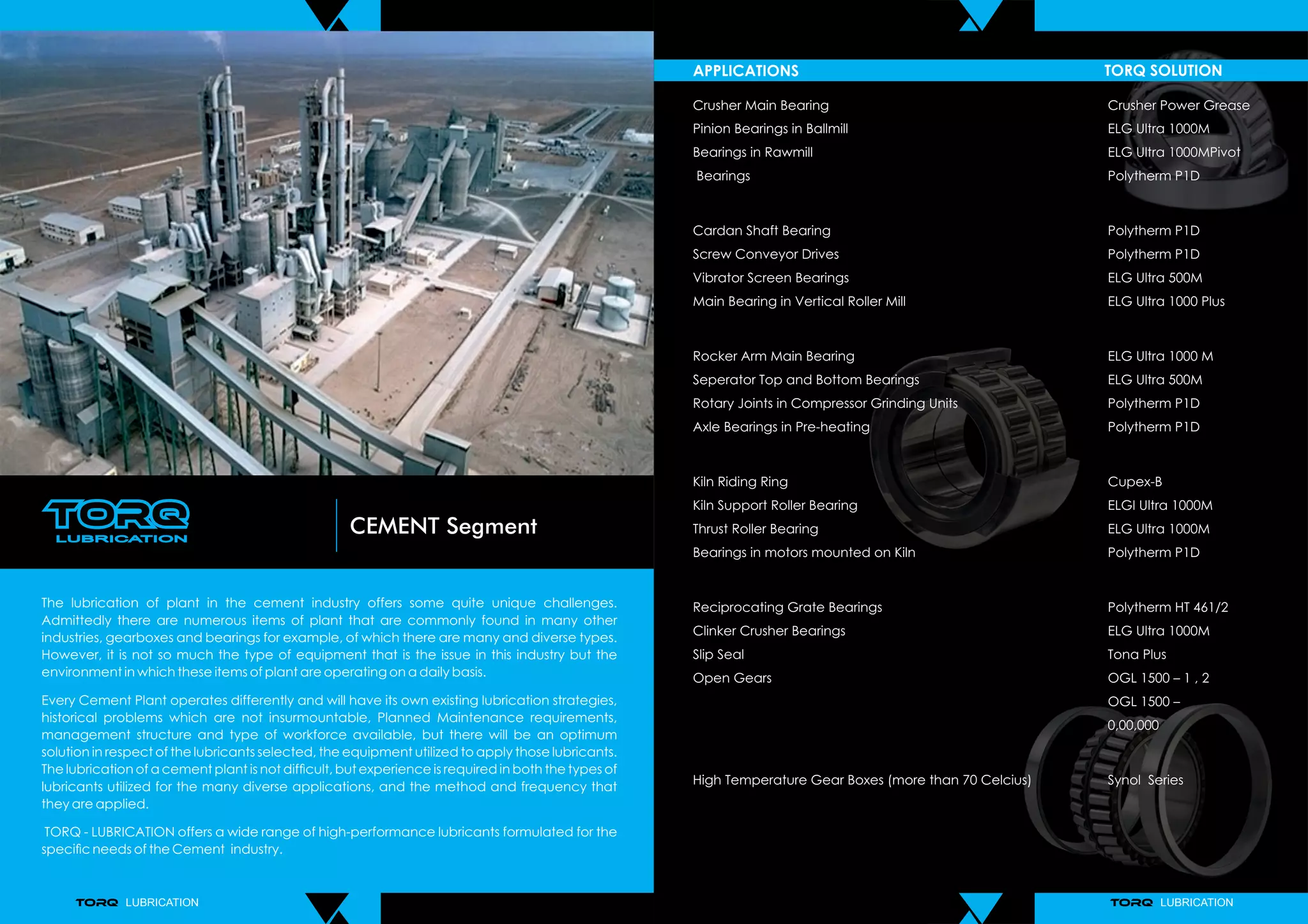 Torq Speciality Lubricants for critical applications | PDF