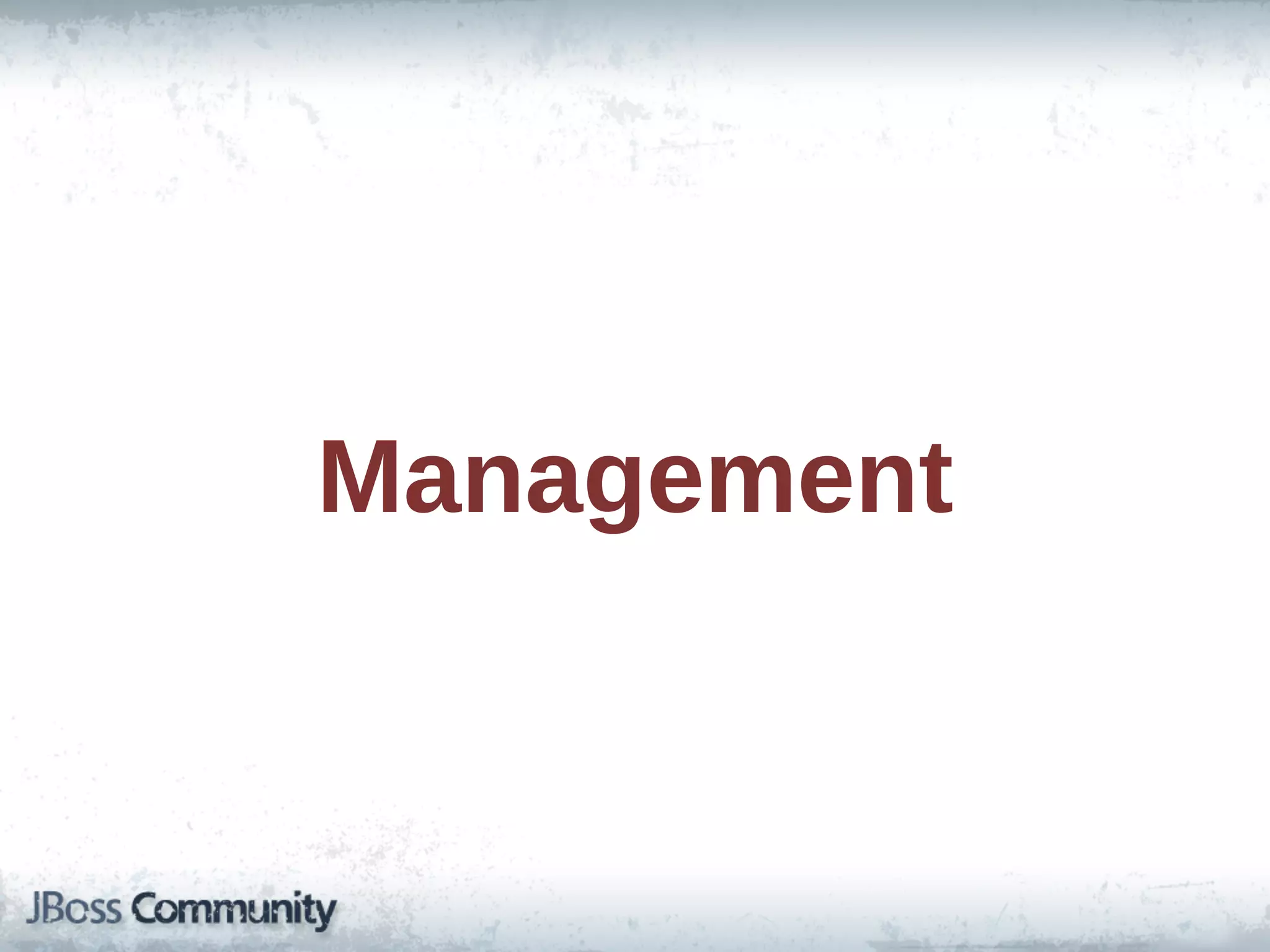 Management
 