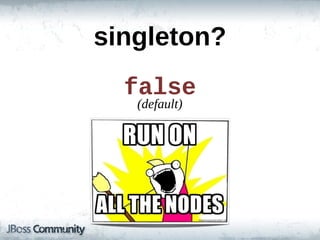 singleton?
  false
   (default)
 