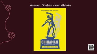 Answer : Shehan Karunathilaka
 