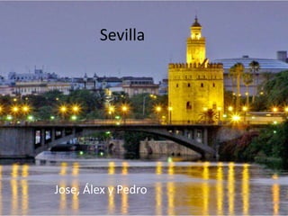 Sevilla
Jose, Álex y Pedro
 