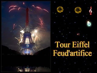 Tour Eiffel Feud'artifice 