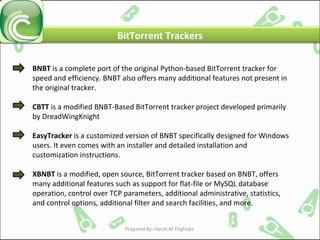 Torrent Protocol | PPT