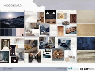 MOODBOARD
Hotel Marví
ZONAS COMUNES
Aurea Torre Rozas
Junio 2017
 