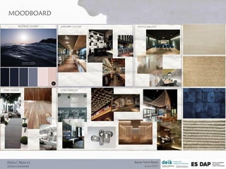 MOODBOARD
Hotel Marví
ZONAS COMUNES
Aurea Torre Rozas
Junio 2017
 