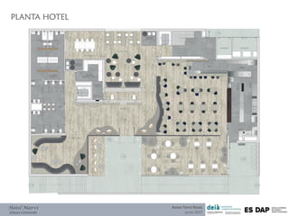PLANTA HOTEL
Hotel Marví
ZONAS COMUNES
Aurea Torre Rozas
Junio 2017
 