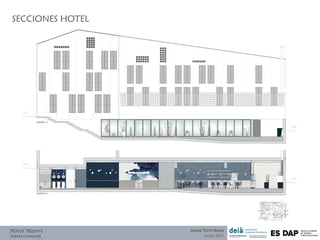 SECCIONES HOTEL
Hotel Marví
ZONAS COMUNES
Aurea Torre Rozas
Junio 2017
 