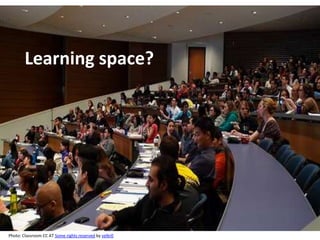 Learning space?Photo: Classroom CC AT Some rights reserved by velkr0