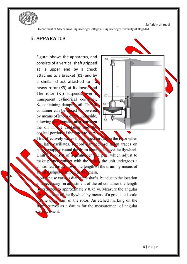 Torsional oscillation of a single rotor with viscous damping | PDF ...