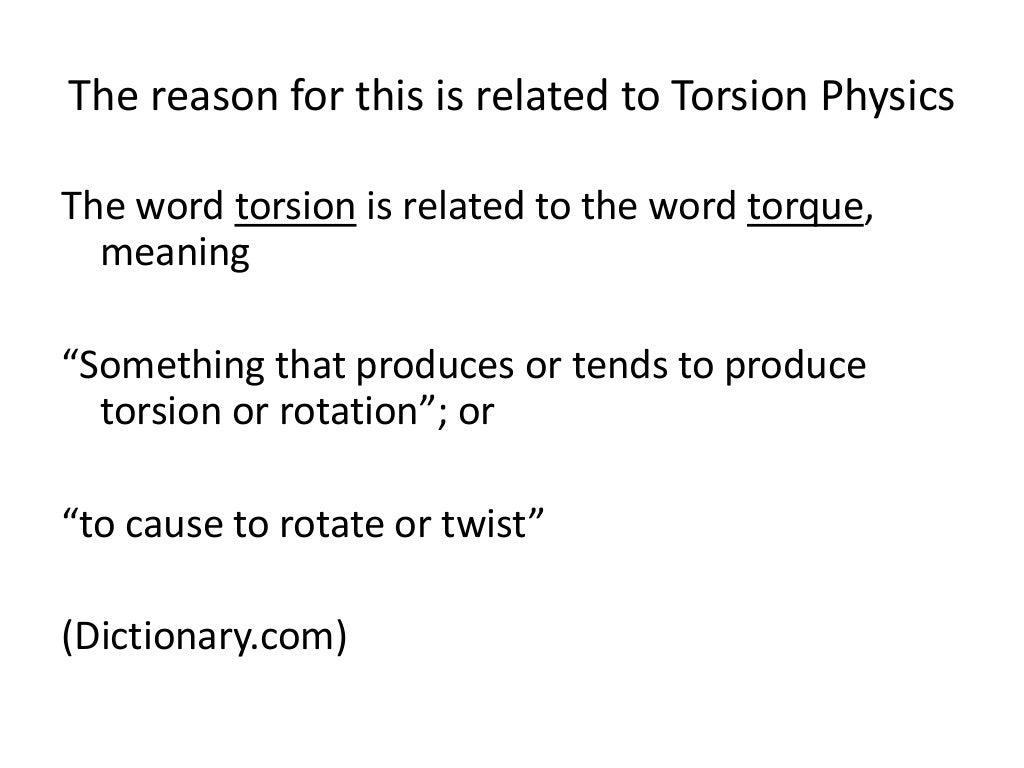 New Energy Part 3 The Science Torsion Physics
