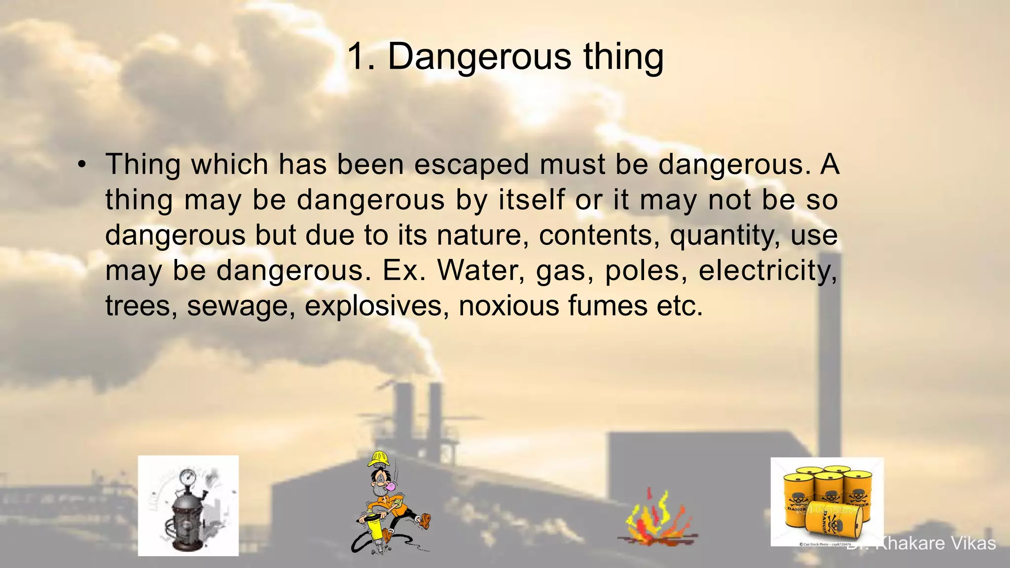 Tort strict absolute liability | PDF