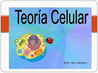 1.2 TEORÍA CELULAR
 