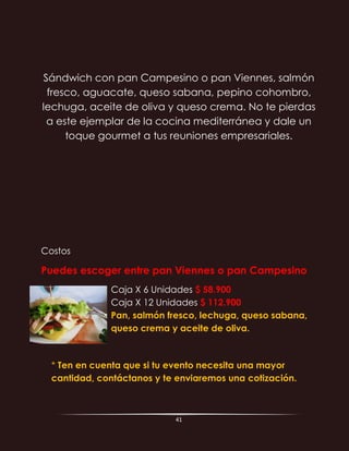 41
Opera
Sándwich de pabellón criollo
 