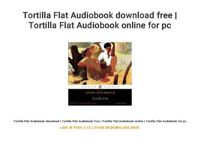 tortilla flat audiobook free tortilla flat audiobook free