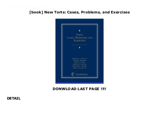 [book] New Torts: Cases, Problems, and Exercises
DONWLOAD LAST PAGE !!!!
DETAIL
Click here to Get ebook https://xxhdwwwsertsd4.blogspot.com/?book=076985995X Trial Torts: Cases, Problems, and Exercises Ebook Unlimied ebook acces Torts: Cases, Problems, and Exercises,full ebook Torts: Cases, Problems, and Exercises|get now Torts: Cases, Problems, and Exercises|Torts: Cases, Problems, and Exercises (any file),Torts: Cases, Problems, and Exercises view for chrome,Torts: Cases, Problems, and Exercises vk.vom,Torts: Cases, Problems, and Exercises view playbook,Torts: Cases, Problems, and Exercises view for any device
 