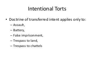 Torts 101 | PPTX