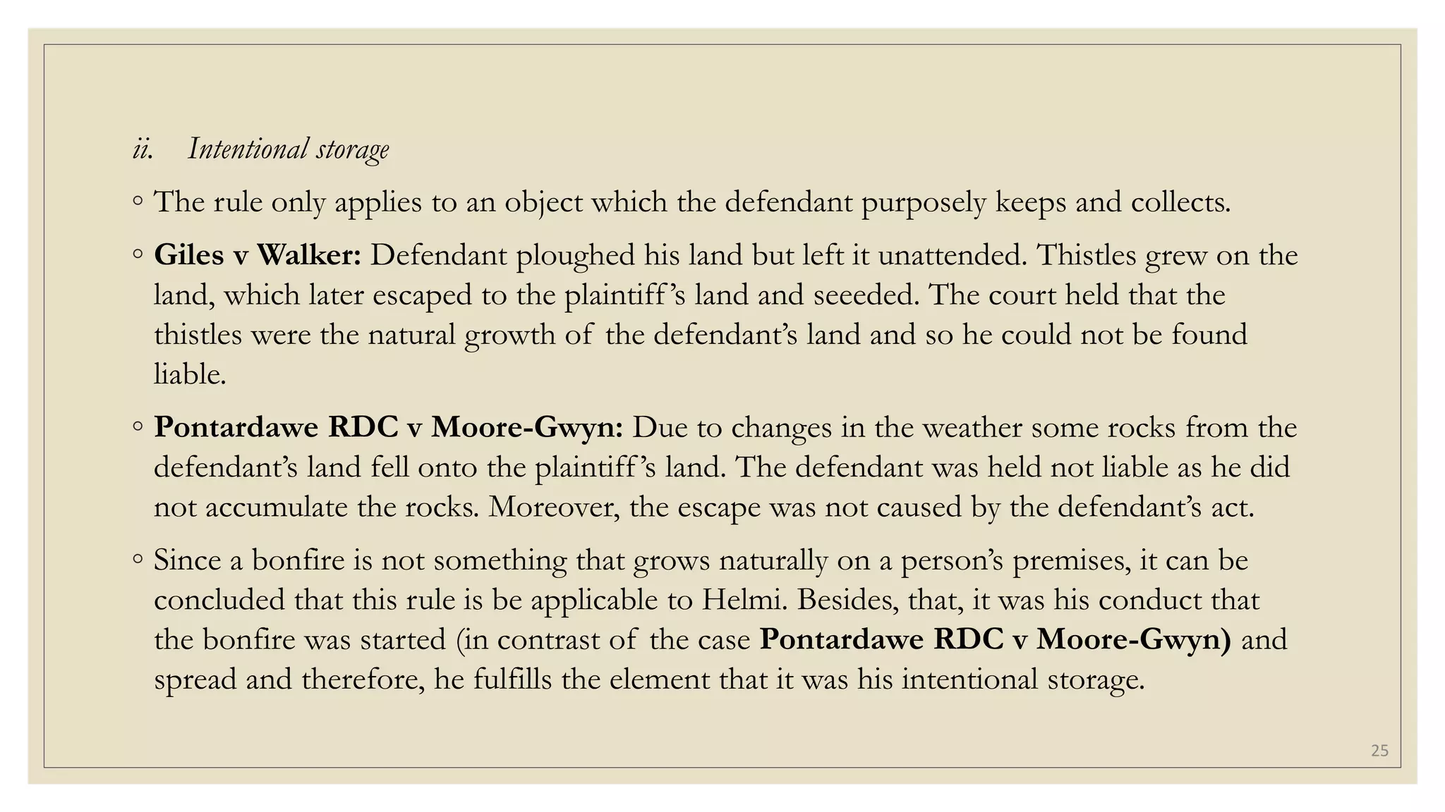 Tort Tutorial Answer Question 5 (Slides)