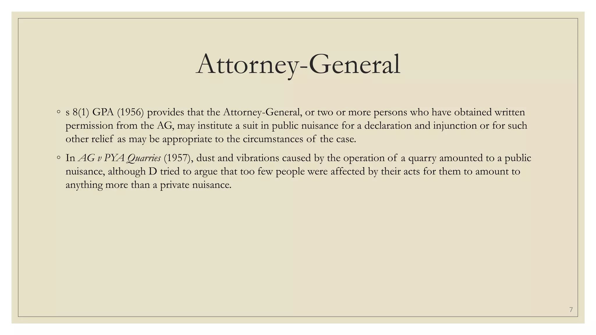 Tort Tutorial Answer Question 5 (Slides)