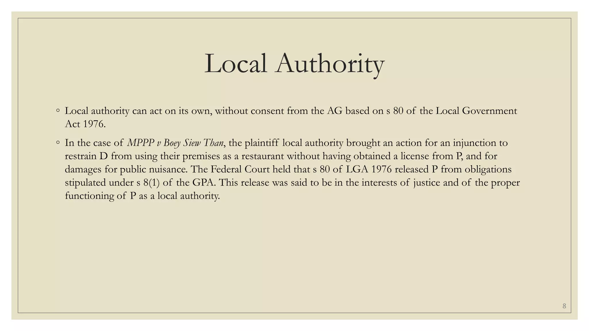 Tort Tutorial Answer Question 5 (Slides)