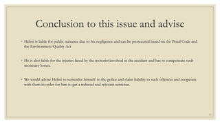 Tort Tutorial Answer Question 5 (Slides)