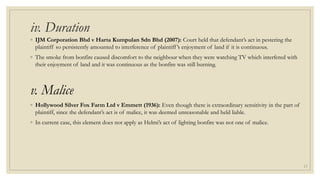 Tort Tutorial Answer Question 5 (Slides)