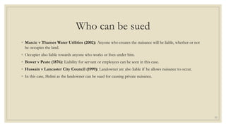 Tort Tutorial Answer Question 5 (Slides)