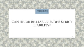 Tort Tutorial Answer Question 5 (Slides)