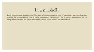 Tort Tutorial Answer Question 5 (Slides)