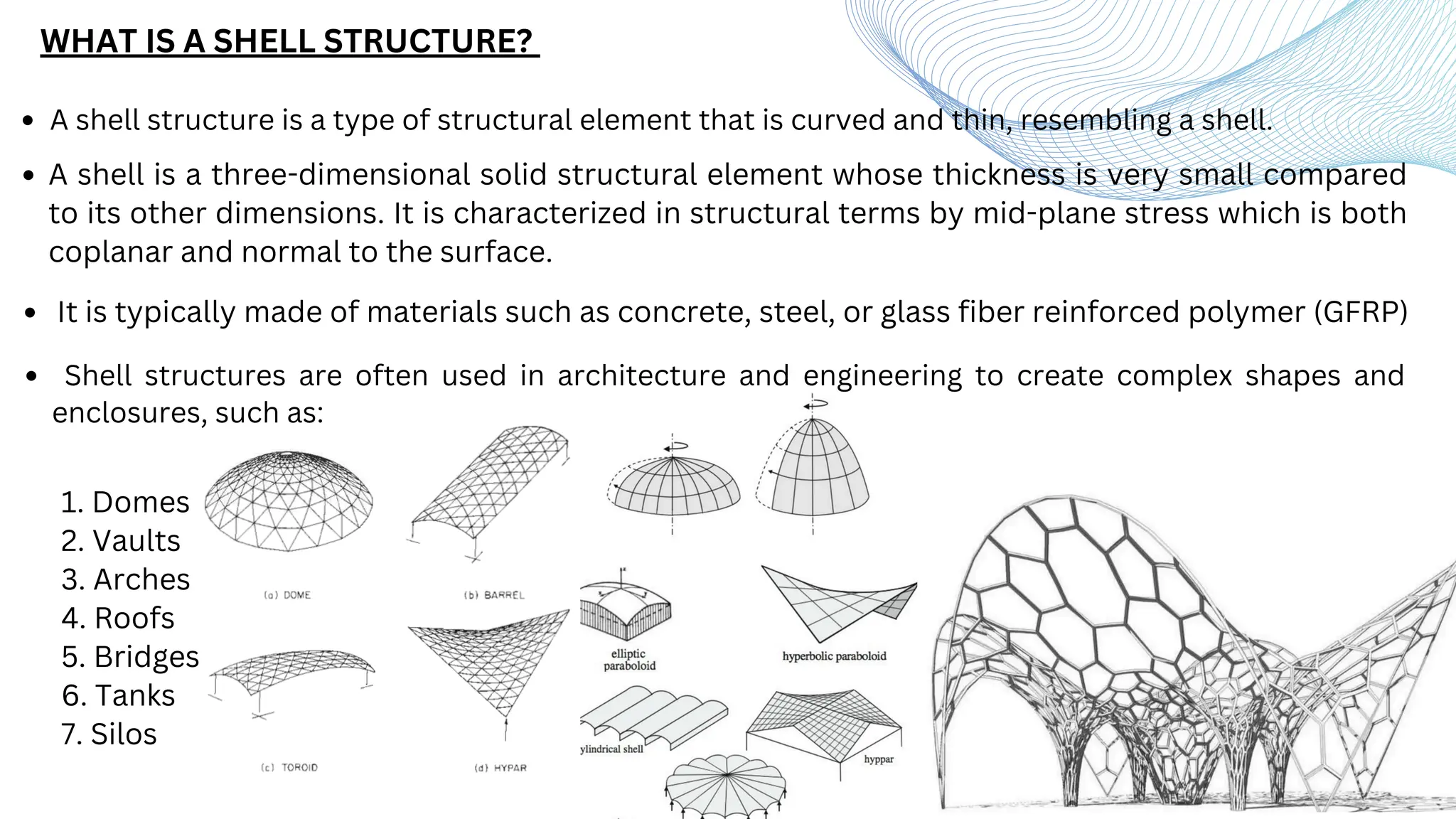 Shell Structures Ks2 Shell Structures Ks2