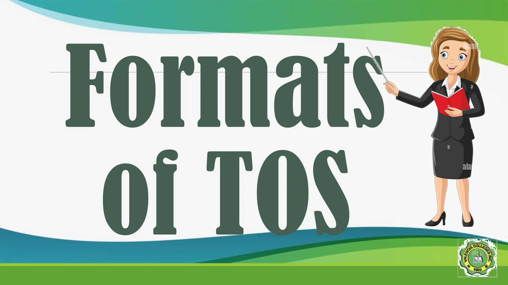 Formats
of TOS
 