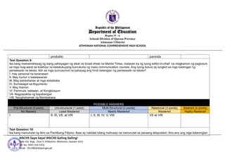 TOS-template.docx sample of table of specification | DOCX