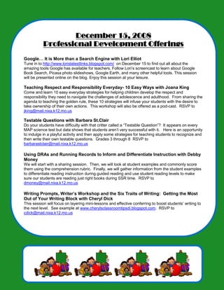 Tosa Tribune Dec. 08