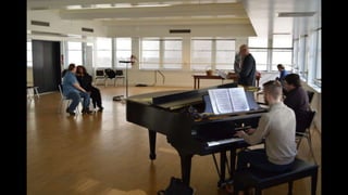 Tosca Staged Rehearsal