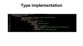 Type implementation
 