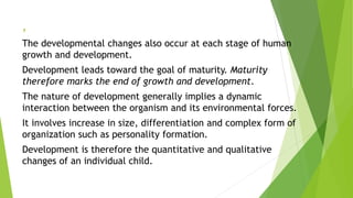 to share with stds HUMAN GROWTH DEVELOPMENT _Mental Health Nursing ...