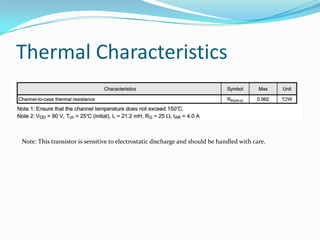 A Closer Look at D2PAK - Toshiba MOSFETs | PPTX