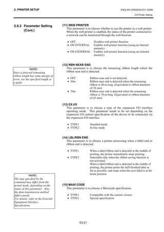 도시바프린터 TEC B-EX4T1 열전사감열 산업용 프리미엄 바코드프린터 매뉴얼 | PDF