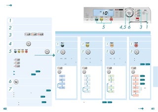 1
     2           5       4,5 6       3 1
     3

     4   1   1       1           1

     5   2   2       2           2




     6
     7



40                                         41
 