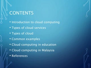 cloud computing | PPTX