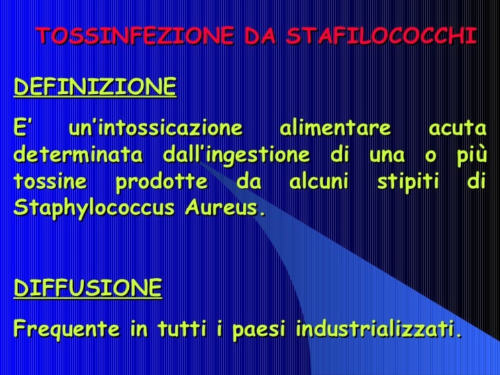 Tossinfezioni Alimentari